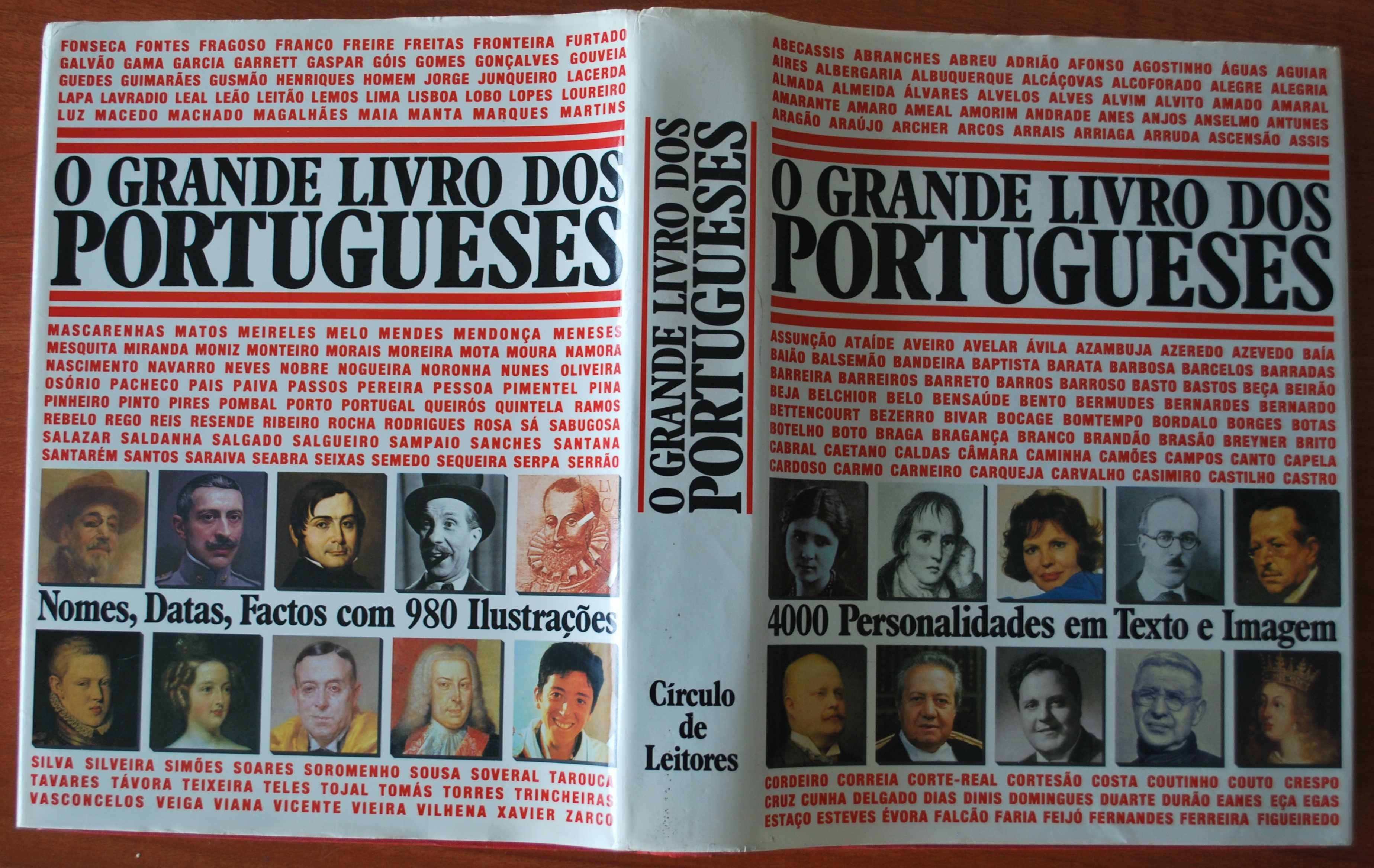 O Grande Livro dos Portugueses (4000 Personalidades em Texto e Imagem)