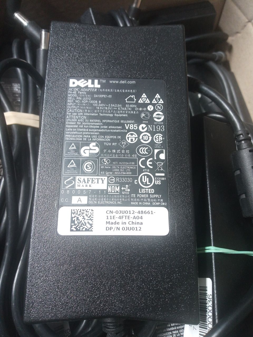 Оригінал Блок питания живлення зарядное Dell 130W 19,5V 6.7А  європа