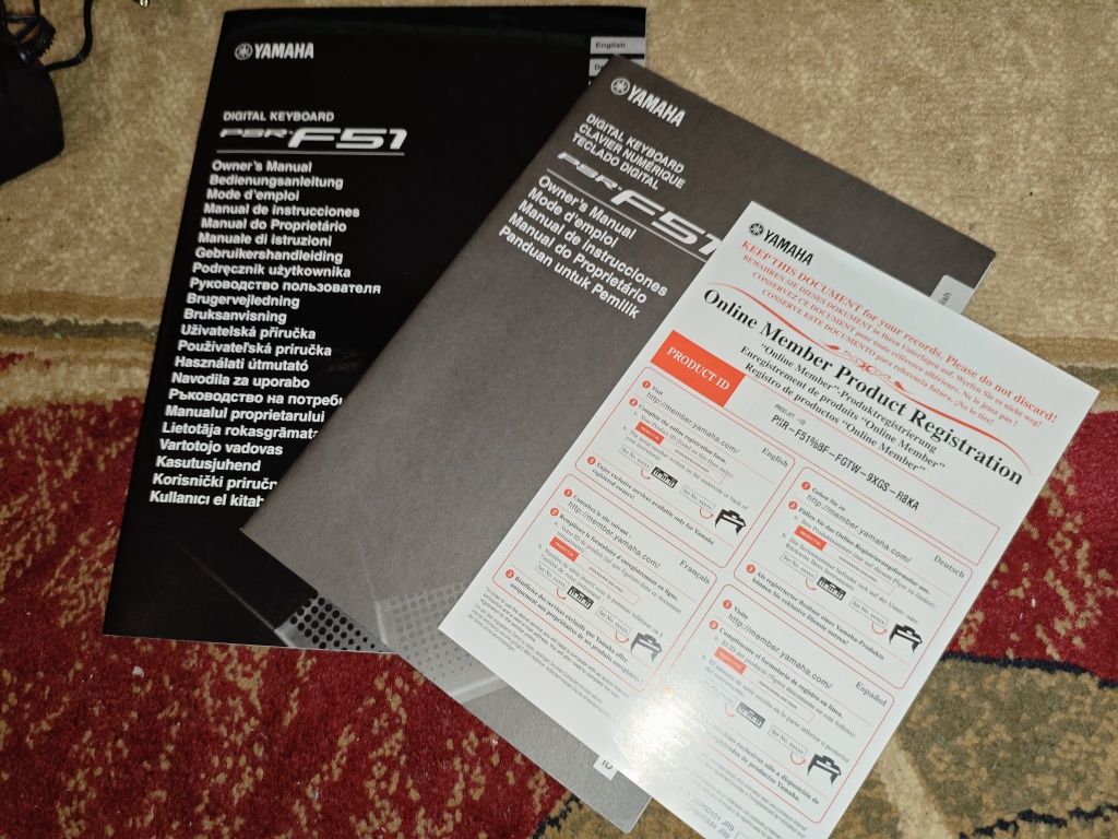 Синтезатор Yamaha psr-F51