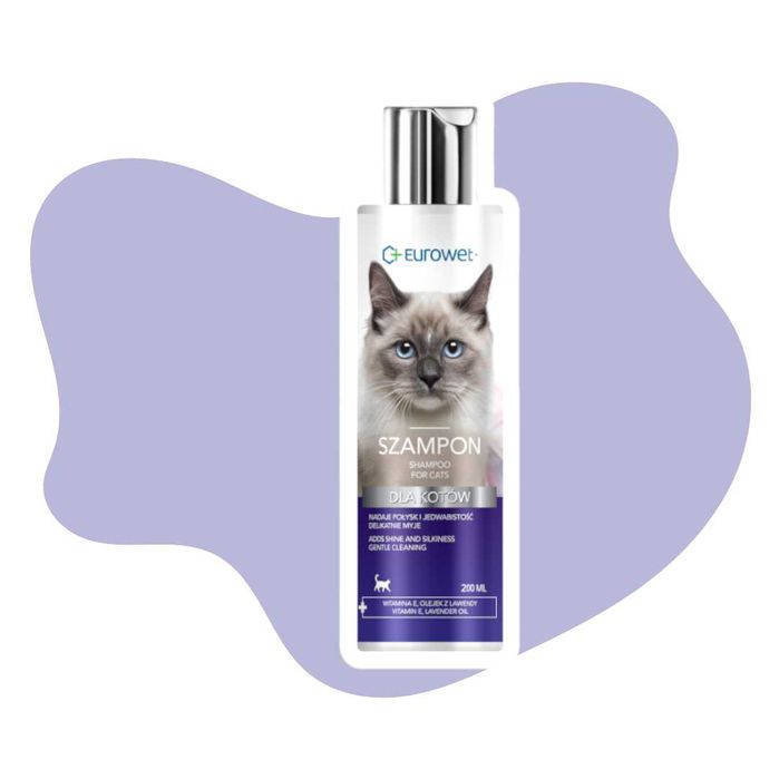 Eurowet Szampon dla kotów 200ml Kot
