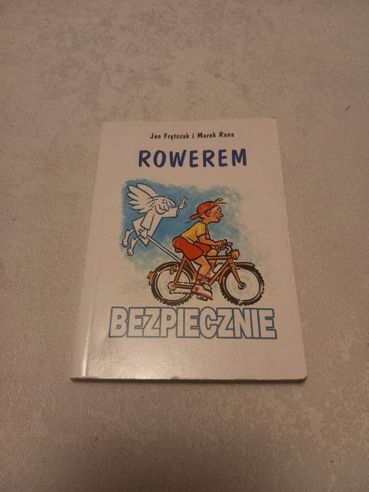 Książeczka do nauki jazdy rowerem bezpieczeństwo na drodze