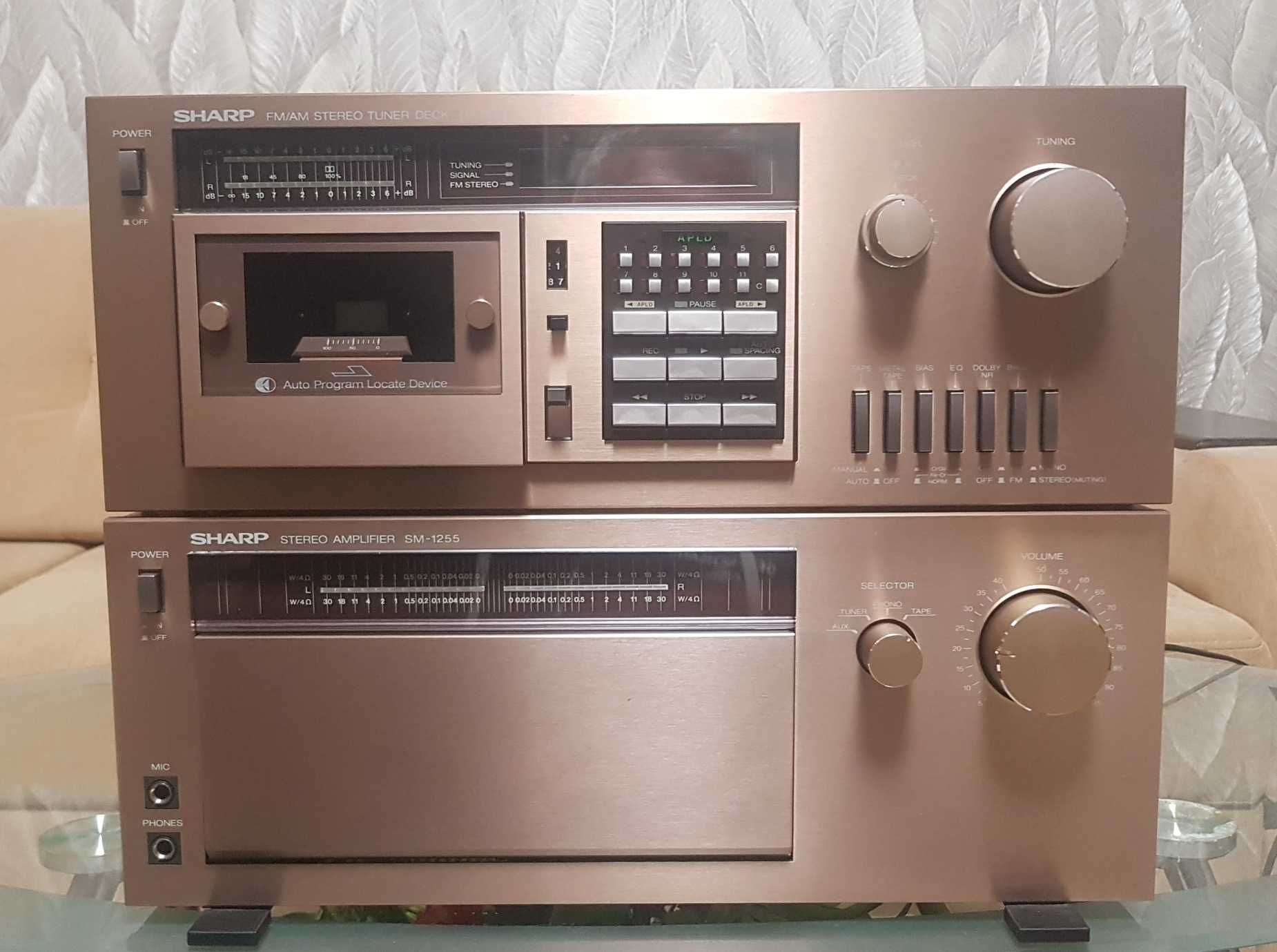 Усилитель+дека тюнер Sharp SM-1255H+RS-1255H made in Japan