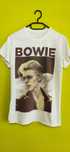 Koszulka t-shirt legenda muzyki Dawid Bowie z dużym logo  na licencji