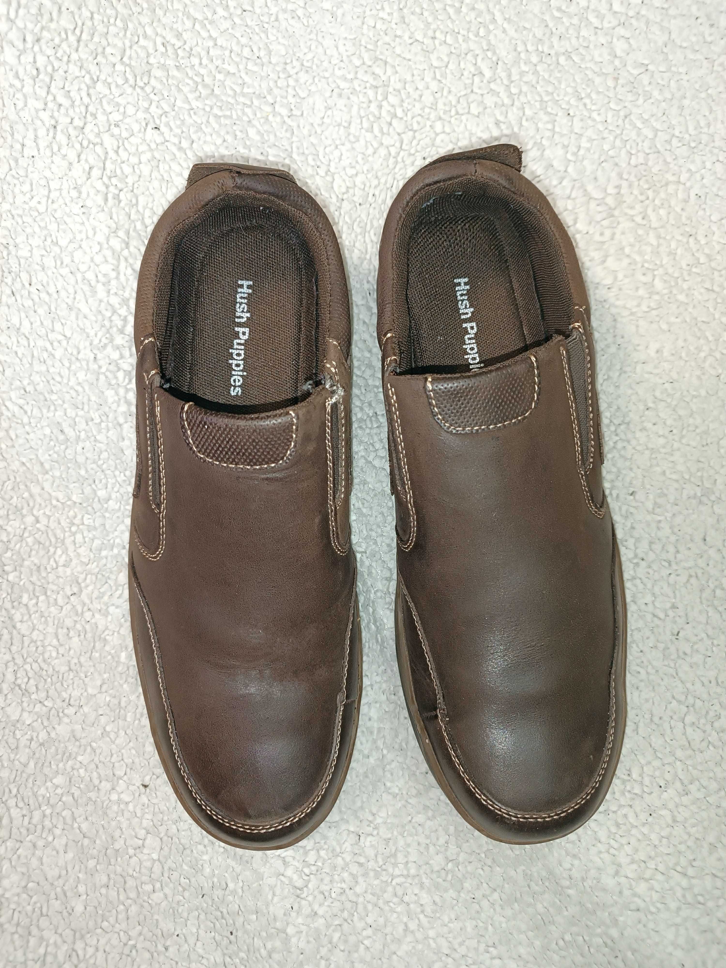 Туфли мокасины Hush Puppies USA кожаные 44 размер