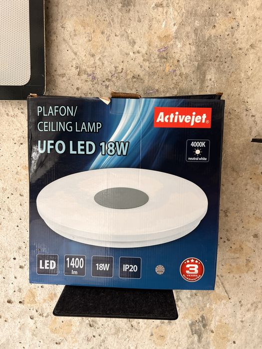 Nowy plafon sufitowy led na 4000k