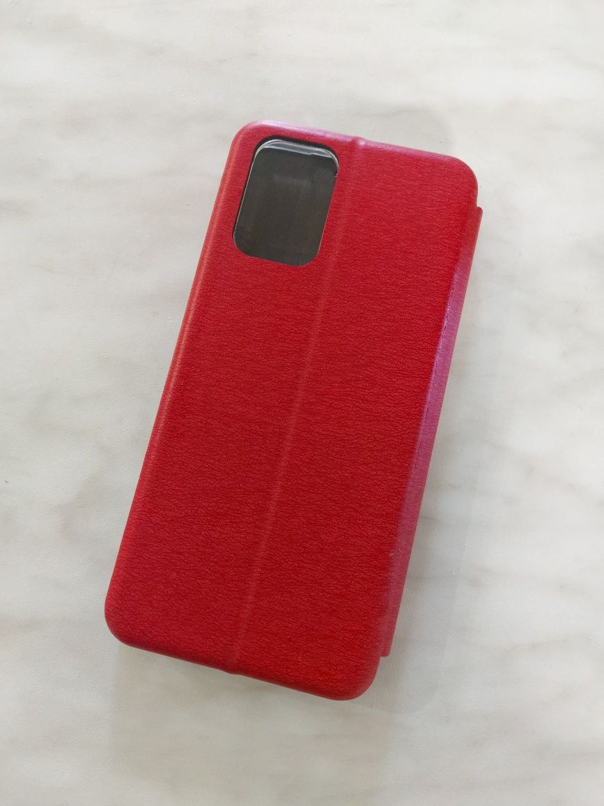 Чохол книжка Xiaomi Redmi Note 10 червоний
