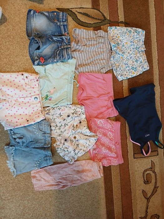 Ubranka dla dziewczynki r.98, 104,110