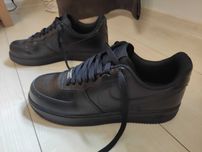 Buty Nike Air Force 1 Low '07 Triple Black 42,5 27 cm nowe