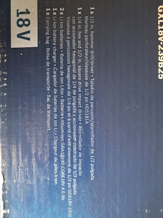 Продам акумуляторний набір шуруповертів Bosch 239