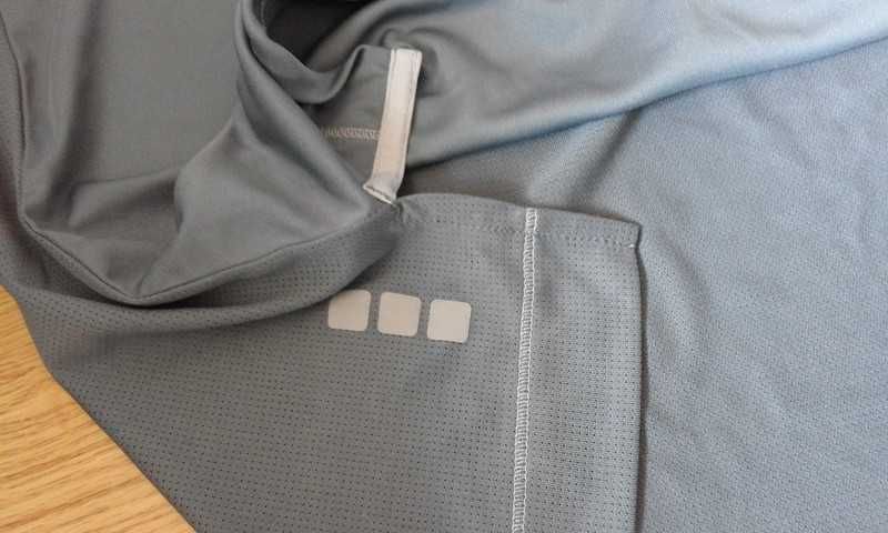 podkoszulek męski szary polo koszulka