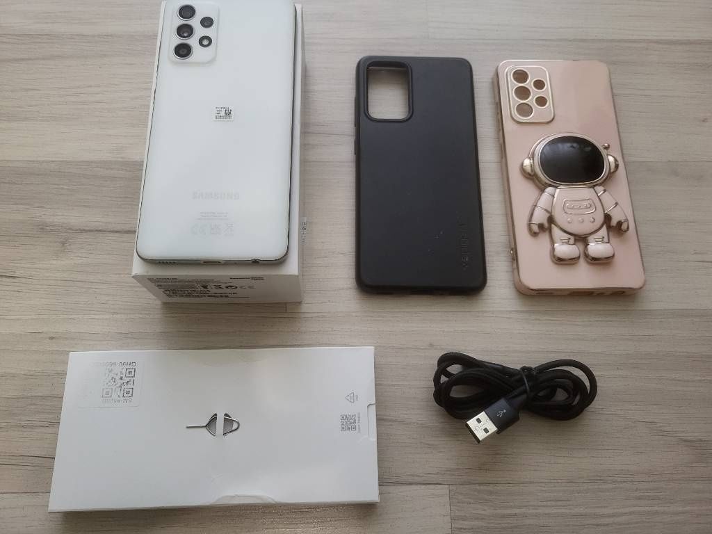 Rezerwacja - Samsung A52s 5G - 100% sprawny komplet - WYSYŁKA