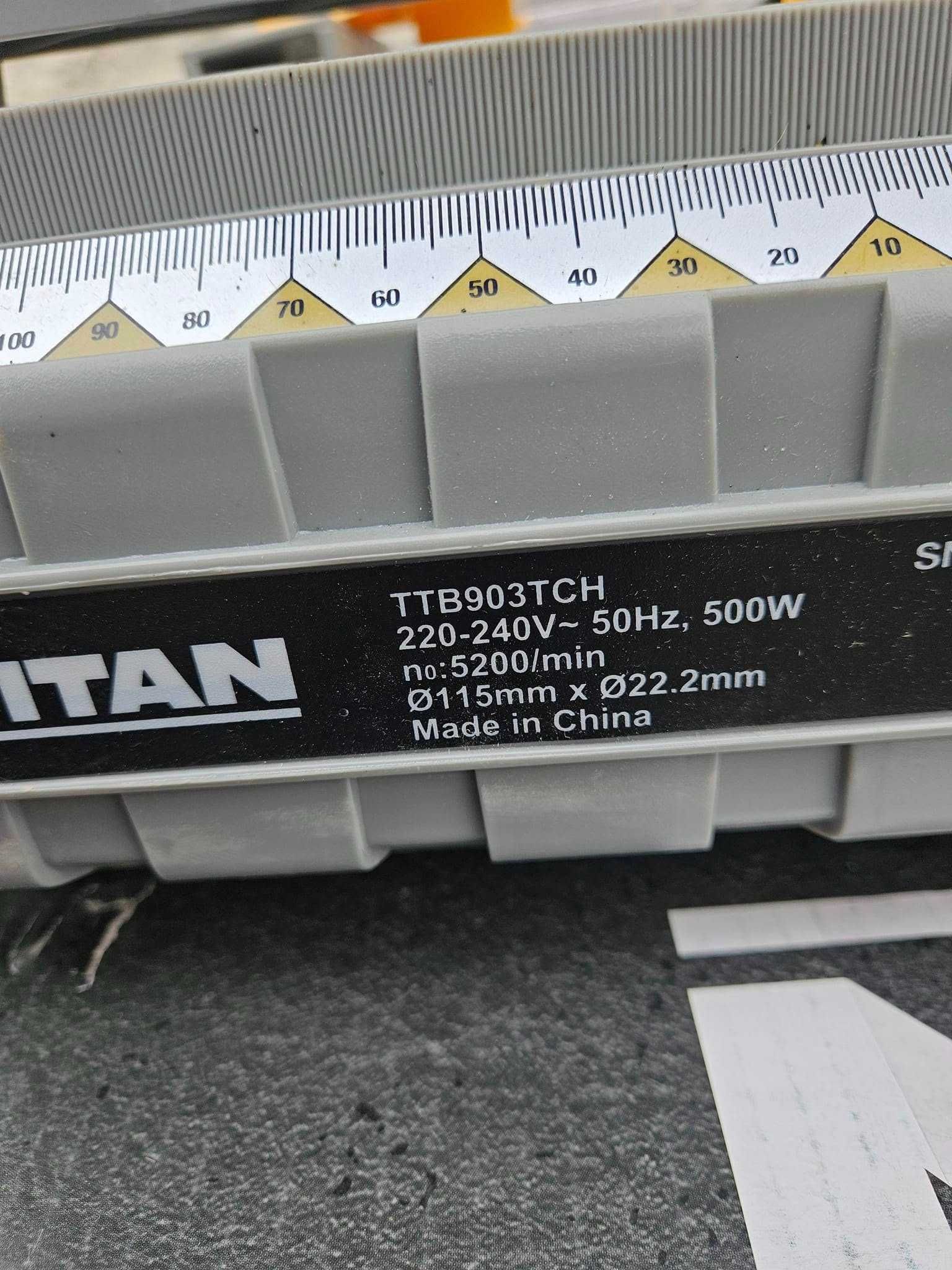 Titan TTB336TCB 500W Przecinarka do płytek na mokro 230V