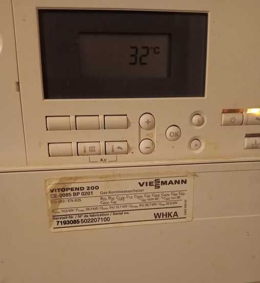 Viessmann Vitopend 200 -dwufunkcyjny kocił gazowy oraz części zamienne