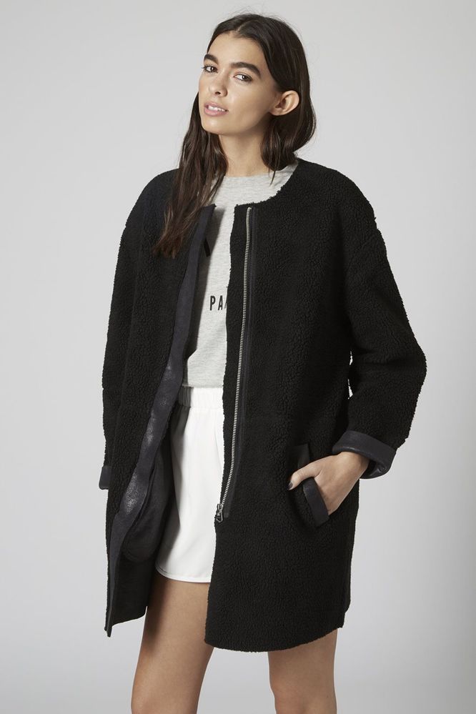 мех topshop новое