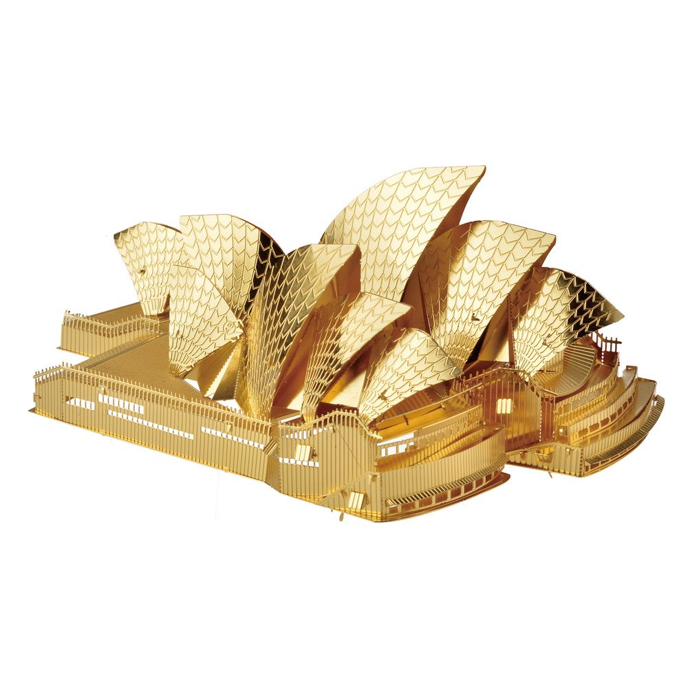 piececool puzzle metalowe model 3d - sydney opera house