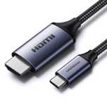 Kabel Usb C - Hdmi 2.1 8K 60Hz 1.5M Ugreen Cm565 - Szary