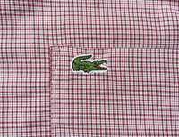 рубашка LACOSTE regular fit Оригинал размер S