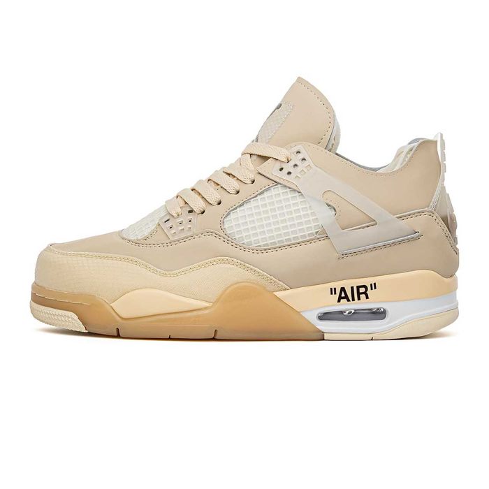 Кожаные кроссовки Nike Air Jordan 4 Retro найк аир джордан 4 (36-45)