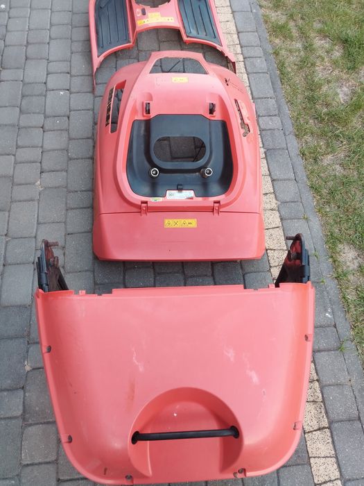 Komplet plastików kosz sabo f72 traktorek kosiarka