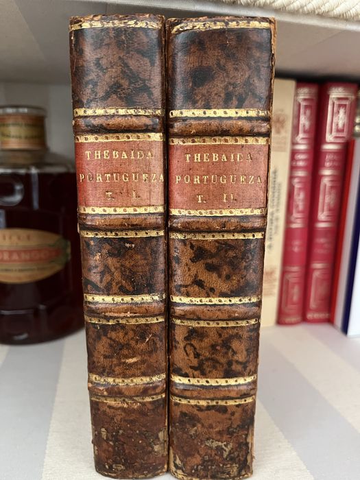 Livro Sec XVIII Thebaida Portugueza 2 Tomos Serra D’Ossa