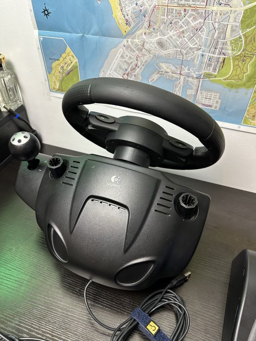 Ігровий руль Logitech Driving Force GT — чудовий стан!