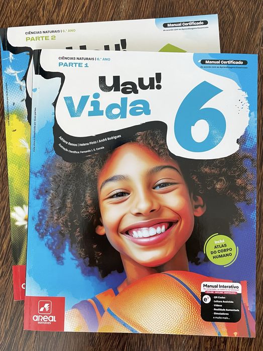 Uau 6 Vida - Areal Editores - Ciências Naturais - NOVO!