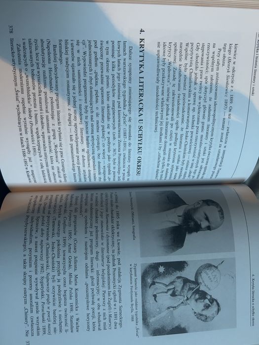 Zestaw książek  o historii literatury