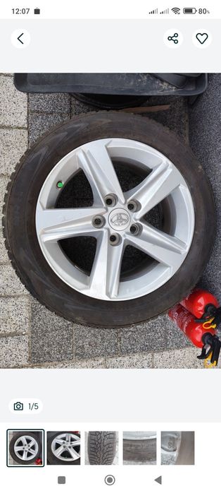 TOYOTA COROLLA E21 KOŁA zimowe 22r 16 Cali