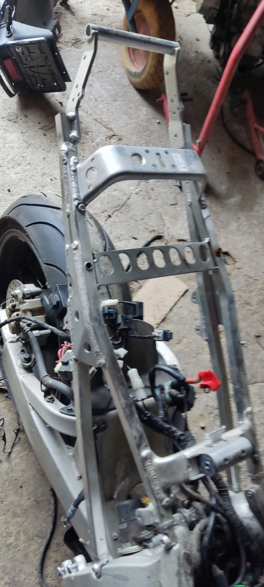 Yamaha r6 rj03 stelaż ogon