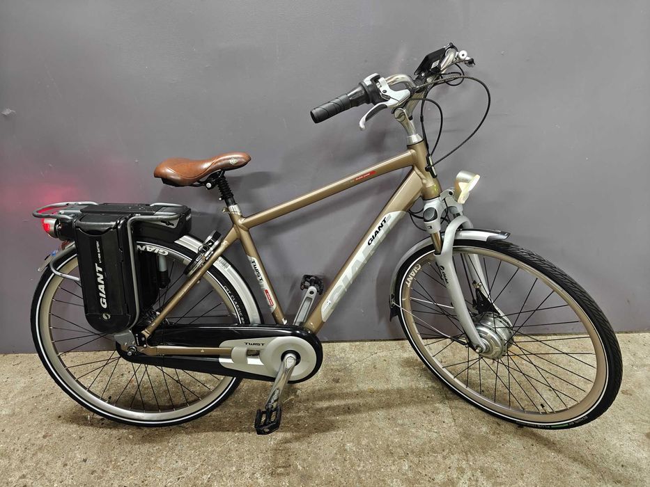 Rower elektryczny Giant TWIST MOCNE WSPOMAG 2 Baterie 16AH! Męski 51cm