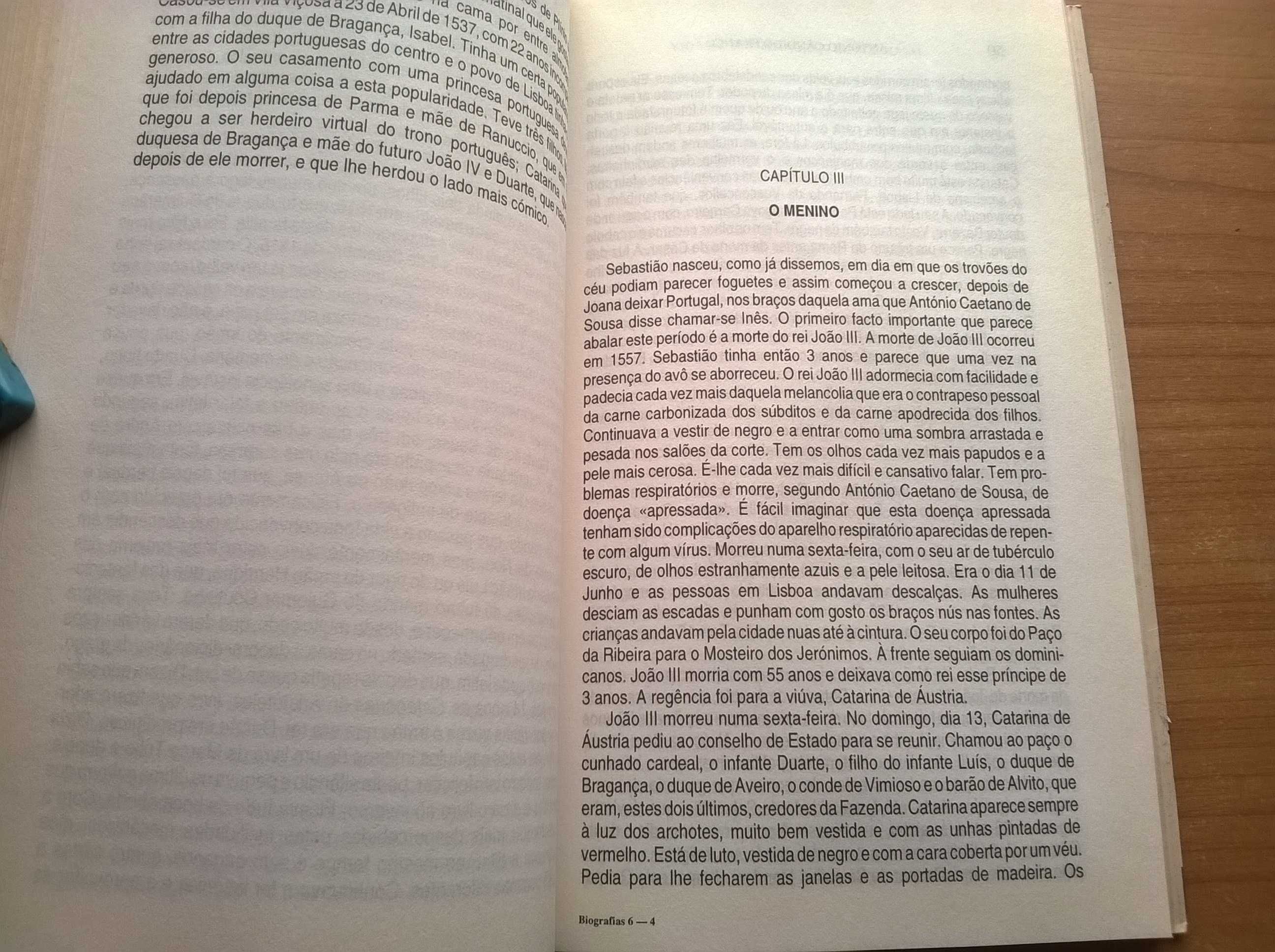 Vida de Sebastião, Rei de Portugal - António Cândido Franco
