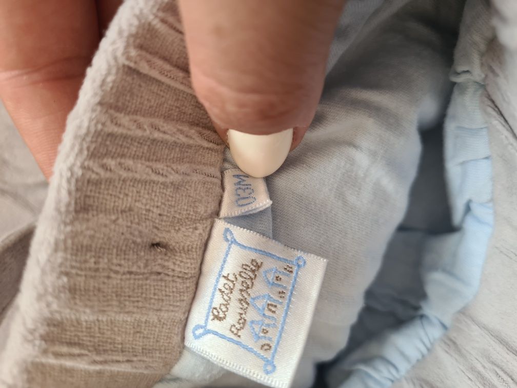 Ciepłe spodnie niemowlęce z odpinanymi szelkami 56 cm