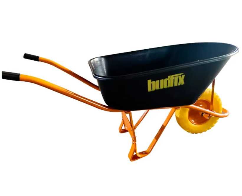 Тачка будівельна одноколісна пластикове корито - WB7500 (BUDFIX)