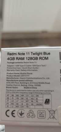 Xiaomi Redmi Note 11 4/128Gb