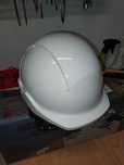 Kask ochronny bialy BHP