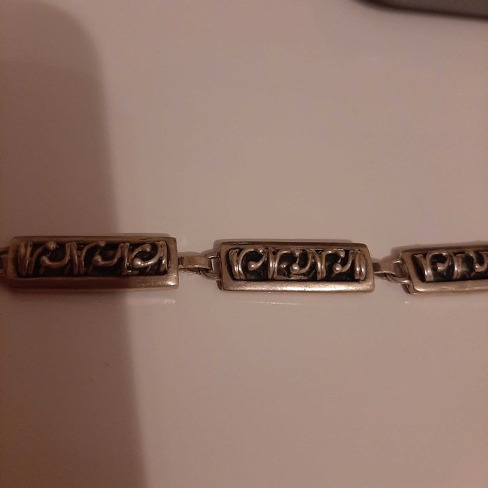 Stara bransoletka ze srebra