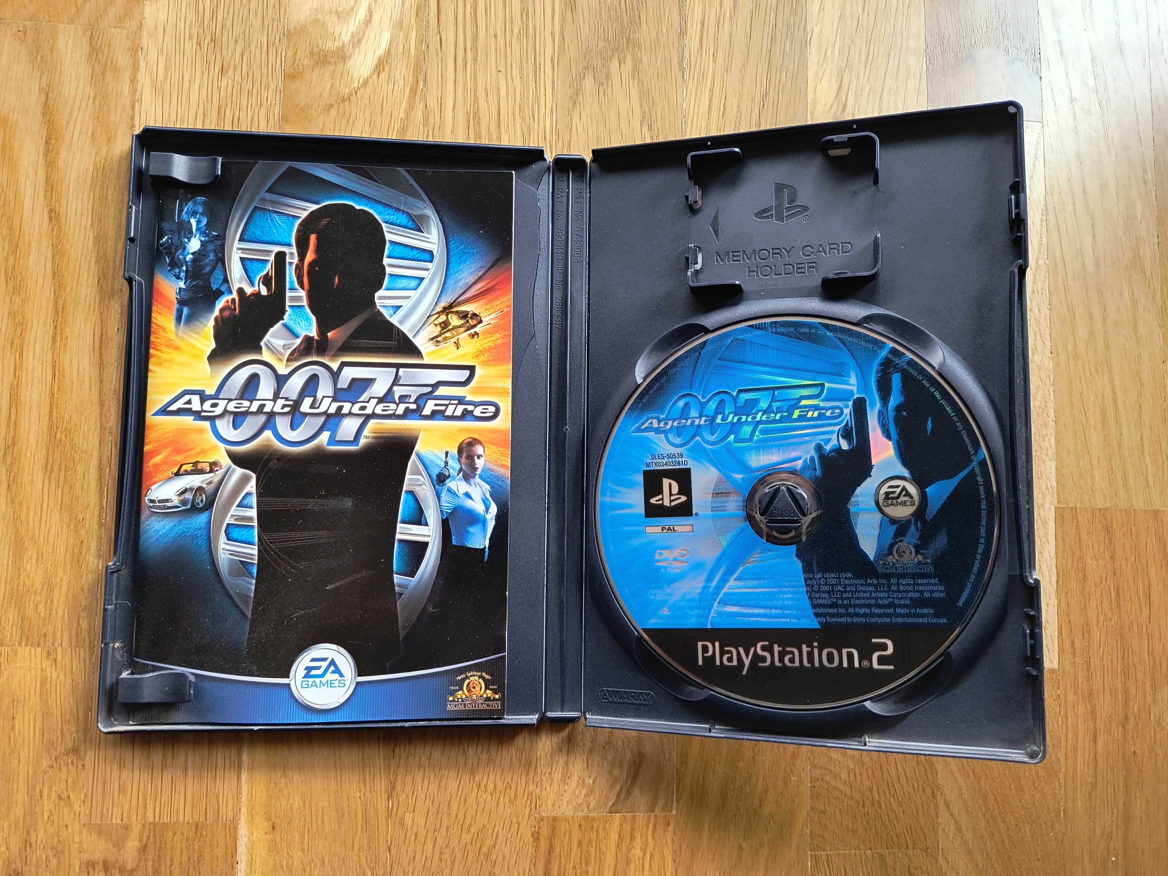 PS2 gra James Bond 007: Agent Under Fire