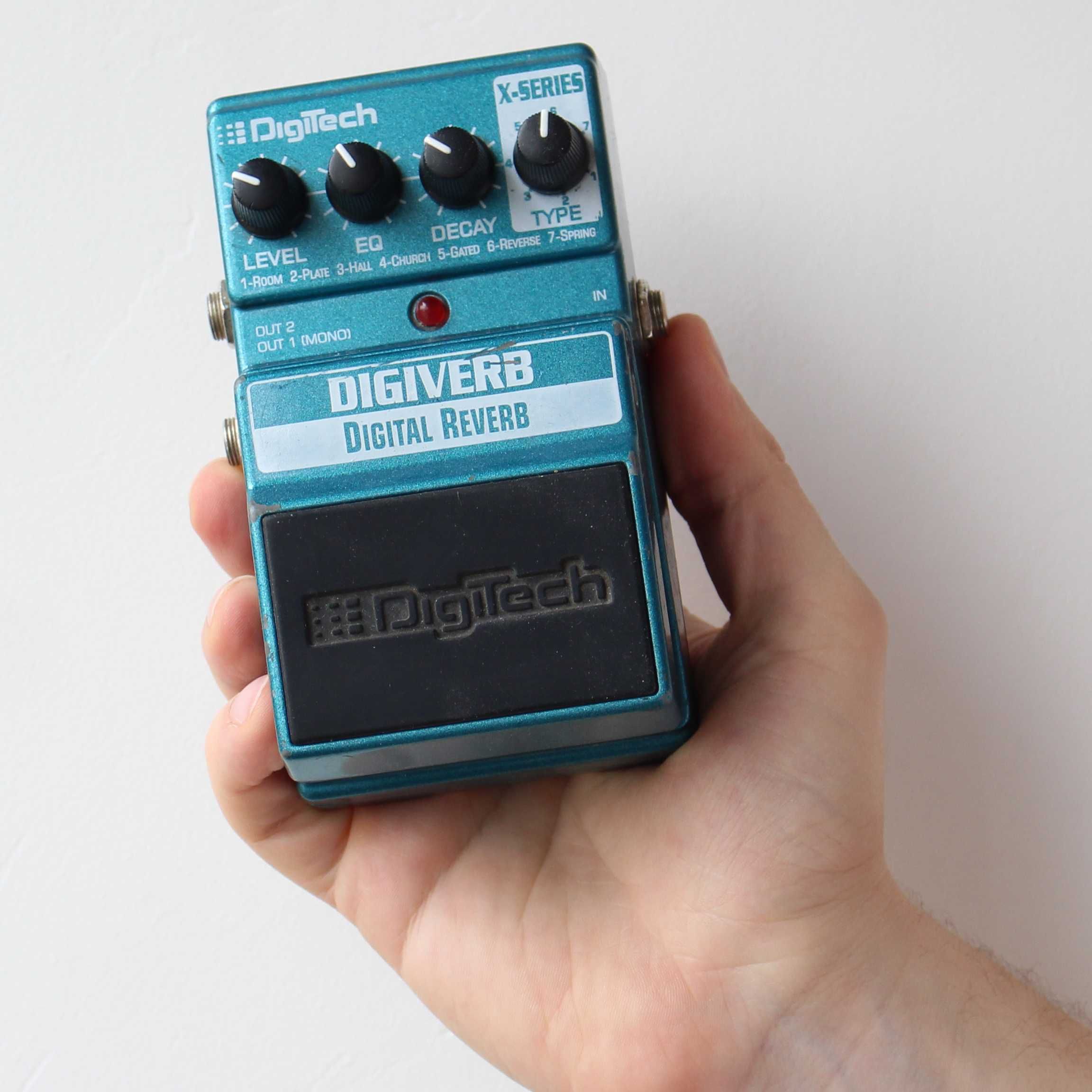 Педаль реверберації Digitech Digiverb