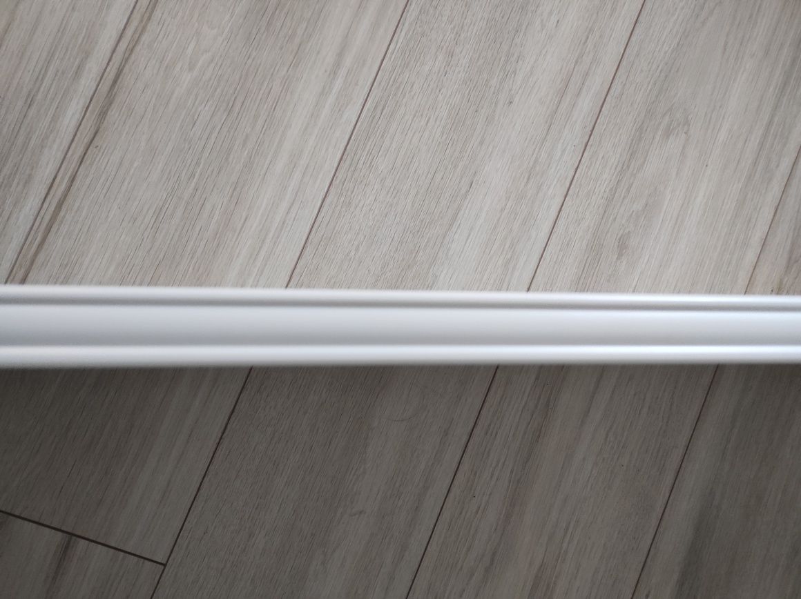 Półka wisząca Ikea biała Bergshult 120x30cm