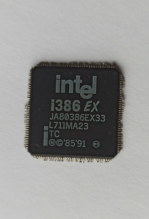 Procesor Intel i386EX 33 MHz kolekcjonerski embedded NASA