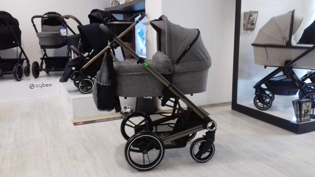 BabySafe Lucky nowy wózek wielofunkcyjny 2w1 kolor szary