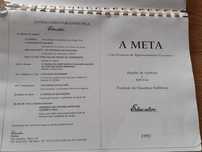 Livro  "A Meta - um processo de Aprimoramente Contínuo"