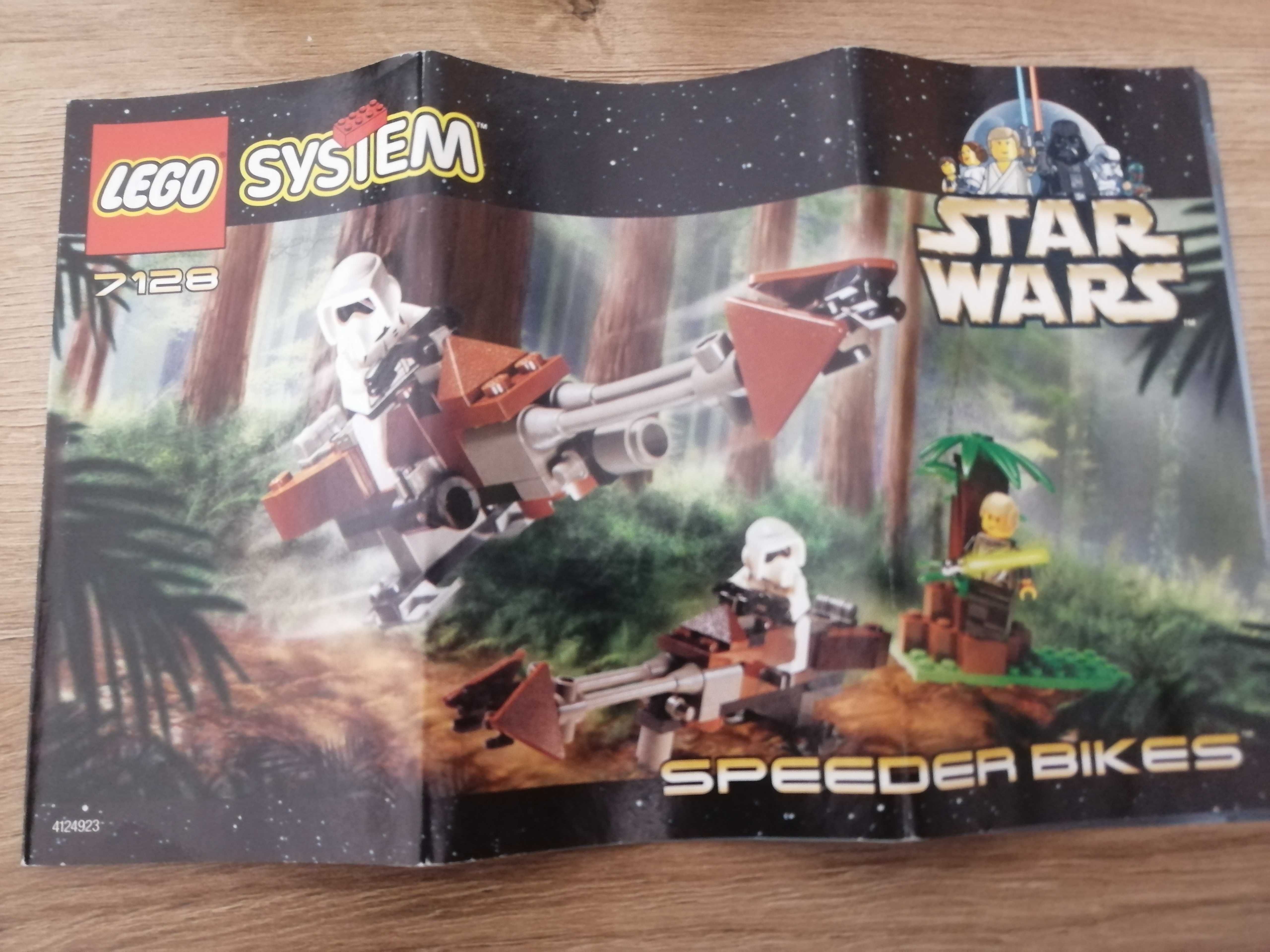 Lego 7128 Star Wars Speeder Bikes z roku 1999