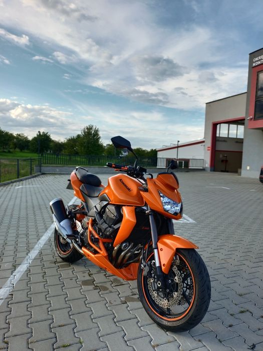 Kawasaki Z750 po serwisie, nowy lakier, dodatki