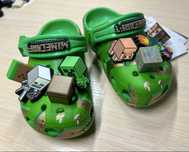 Crocs Kids Minecraft, крокси дитячі Майнкрафт, кроксы детские