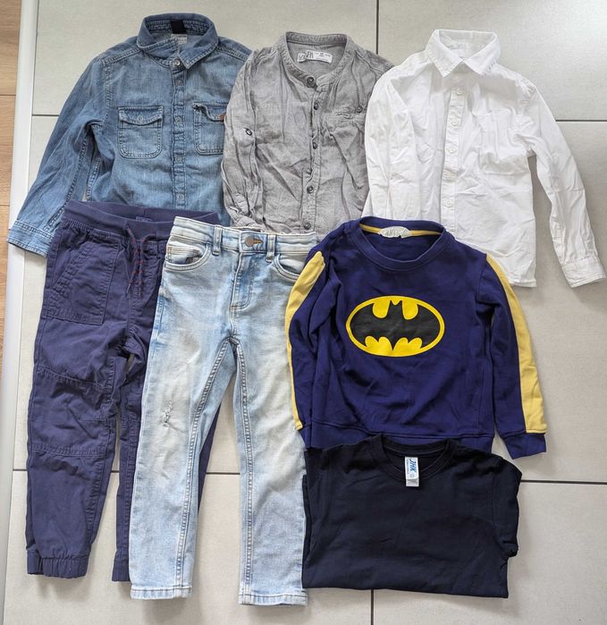 Ubranka Ciuszki dla Chłopca Rozmiar 110 (7 sztuk)