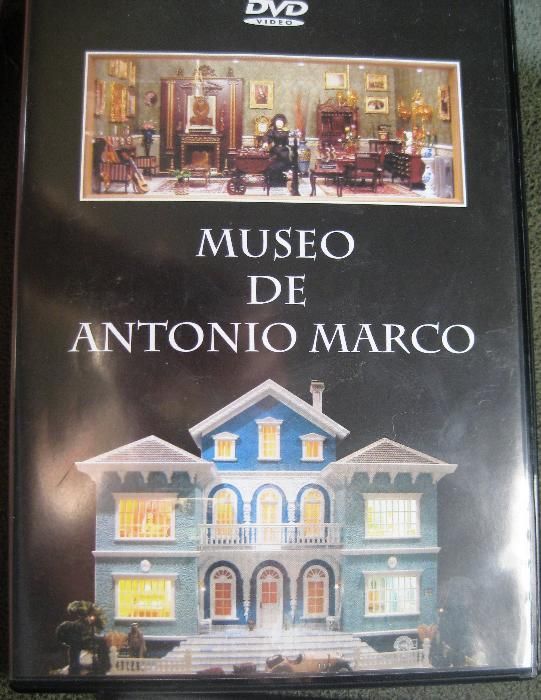 DVD Casas em Miniatura com pormenores - Museu Marco Antonio