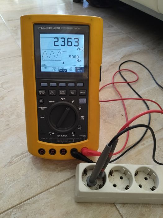 Fluke 867B multímetro gráfico