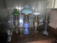 Колекція стародавніх керосинових ламп
