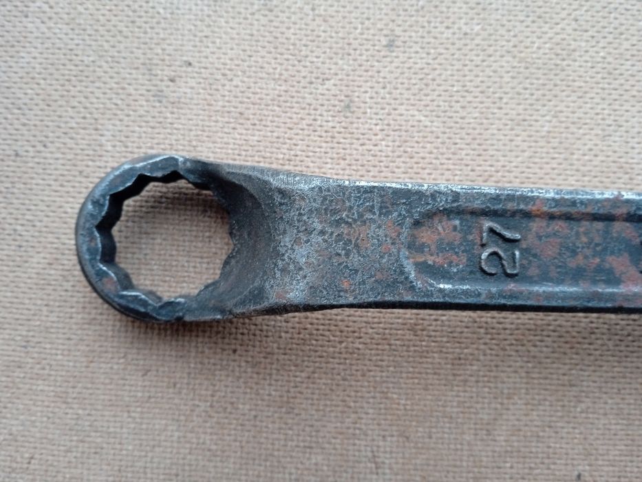 Ключ гаечный накидной слесарный инструмент СССР 22×27 27×30  СРСР